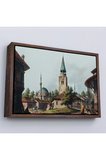 Ahşap Çerçeveli Luigi Mayer - Osmanlı Dönemi Bulgaristan Razgrad Kaskerat Tablosu-7038