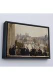 Ahşap Çerçeveli Henri Gervex - Yüzyılın Panoraması Rousseau Tablo-7095