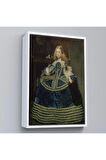 Ahşap Çerçeveli Diego Velázquez - İnfanta Margarita'Nın Portre Tablo-7333