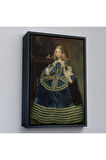 Ahşap Çerçeveli Diego Velázquez - İnfanta Margarita'Nın Portre Tablo-7333
