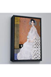Ahşap Çerçeveli Gustav Klimt Fritza Riedler'İn Portresi Tablo-7340