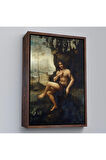 Ahşap Çerçeveli LeoTTÇ.KNVdo Da Vinci - Francesco Melzi - Bacchus Tablo-7351