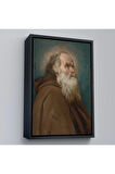 Ahşap Çerçeveli Diego Velázquez - San Antonio Abad Başhahip Tablosu-7385