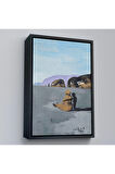 Ahşap Çerçeveli Salvador Dali - Adolescence Tablo-7391