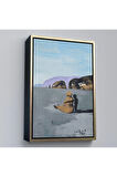 Ahşap Çerçeveli Salvador Dali - Adolescence Tablo-7391