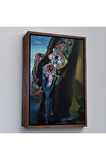 Ahşap Çerçeveli Salvador Dali - Gradiva Tablo-7395