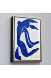 Ahşap Çerçeveli Henri Matisse - Akan Saçlar Tablosu - The Flowing Hair-7437