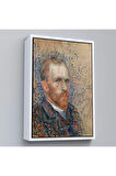 Ahşap Çerçeveli Vincent Van Gogh - Portre Tablo-7463