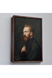 Ahşap Çerçeveli John Peter Russell - Vincent Van Gogh Tablosu-7469
