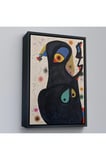 Ahşap Çerçeveli Citon Joan Miro - Vladimir Tablo-7484