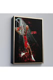Ahşap Çerçeveli Michael Jordan Tablo-7682
