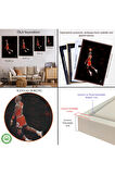 Ahşap Çerçeveli Michael Jordan Tablo-7751