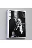 Ahşap Çerçeveli Godfather Mafya Film Tablo-7807
