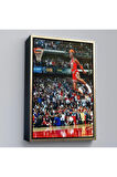 Ahşap Çerçeveli Michael Jordan Tablo-7818