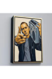 Ahşap Çerçeveli Eminem Tablosu-7948