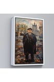 Ahşap Çerçeveli Sovyet Lideri Vladimir Lenin Tablo-7973