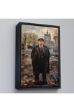 Ahşap Çerçeveli Sovyet Lideri Vladimir Lenin Tablo-7973
