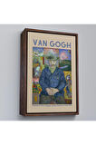 Ahşap Çerçeveli Vincent Van Gogh - Bildnis'İn Babası Tanguy Tablo-8050