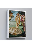 Ahşap Çerçeveli Sandro Botticelli, Venüs'Ün Doğuşu Tablosu - The Birth Of Venus-8109