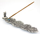 Metal Kayık Baykuş Tasarımı Tütsülük Model 2