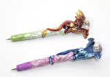 Dragonlu Polyester Işıklı Tükenmez Kalem