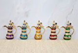 Swarovski Taşlı Minik Figür - Mini İbrik