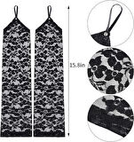 Parmak Askılı Zarif Dantel Eldiven