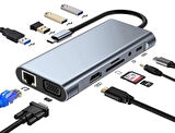 ZR44/A Type-C 11 İn 1 Gigabit Hdtv Çevirici