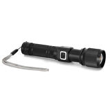 Cree TG Led 1000 Lümen Göstergeli Fonksiyonel El Feneri Wt-732