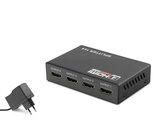 Hdmi Splitter 1080P 3D 1 In 4 Out - Siyah HDX1286