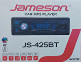 Jameson JS-425BT LCD Ekran Oto Teyp Mp3 Çalar Aux ve USB Girişli
