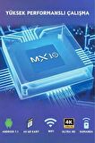 MX10 4K Android TV Box Medya Oynatıcı Android 13.0 Tv Box Tv Stick Medya Oynatıcı Smart Tv Wifi