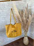 TOTE BAG NAKIŞLI ÇITÇITLI EL VE PLAJ ÇANTASI LAPTOP KİTAP HAVLU SIĞACAK BOYUTTADIR.