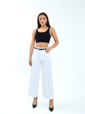 TUA MODA 7397 PANTOLON-BEYAZ