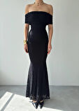 TUA MODA Uyef Straplez Elbise