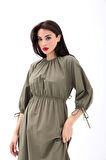 TUA MODA 6774 ELBİSE-HAKİ