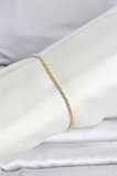 TUA MODA CM 14K Gold Renk Burgulu Zincir Model Kadın Bileklik