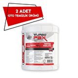 20 Litre Yüksek Konsantre Fırçasız Oto Şampuanı ve 5 Litre Torpido Parlatıcı Seti