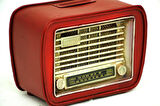 Dekoratif Metal Radyo Kumbara Vintage Ev Ofis Hediyelik