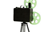 Ayaklı Kamera Tripod Model Vintage Dekoratif Hediyelik