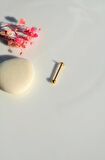 Top Uçlu Çelik Piercing Dudak Dil 12 mm Gold
