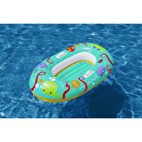 Çocuk Botu Balık Desenli Renkli 119 Cm x 79 Cm Float Bot - Mavi Su Dünyası