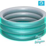 Havuz 3 Bölmeli Jumbo Yeşil Renkli 150 Cm x 53 Cm - Mavi Su Dünyası