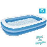 Havuz Jumbo 262 Cm x 175 Cm x 51 Cm - Mavi Su Dünyası