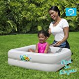 Havuz Banyo için 2 Bölmeli 86 Cm x 25 Cm - Mavi Su Dünyası