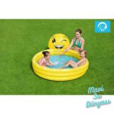 Havuz Çocuk Emojili 165 Cm x 69 Cm - Mavi Su Dünyası