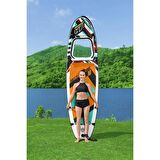 Paddle Board Hydro-Force Kürek+Pompa+Çanta - 305 x 84 Cm