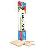 Tangram 4 Parçalı 100 Şekil Yapılabilir - Mavi Su Dünyası