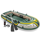 İntex Seahawk 3 Model Bot+Kürek+Pompa Seti - 295 x 137 x 43 Cm | Mavi Su Dünyası 68380