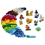 Lego 500 Parça Classic Yaratıcı Şeffaf Yapım Parçaları - Mavi Su Dünyası